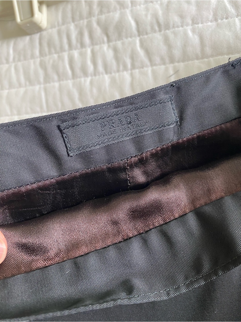 Vintage Prada Nylon Women's Pencil Skirt